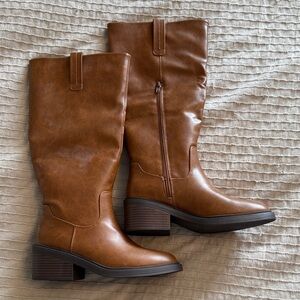 JustFab Riley Knee High Boots